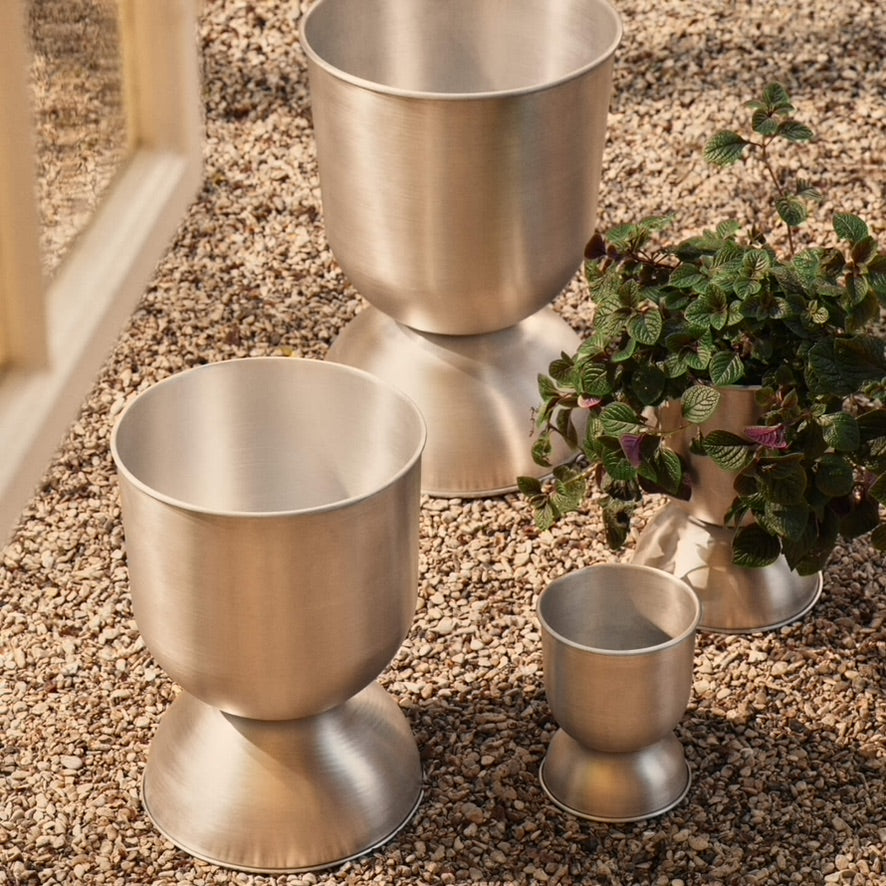 Hourglass Pots - Aluminum