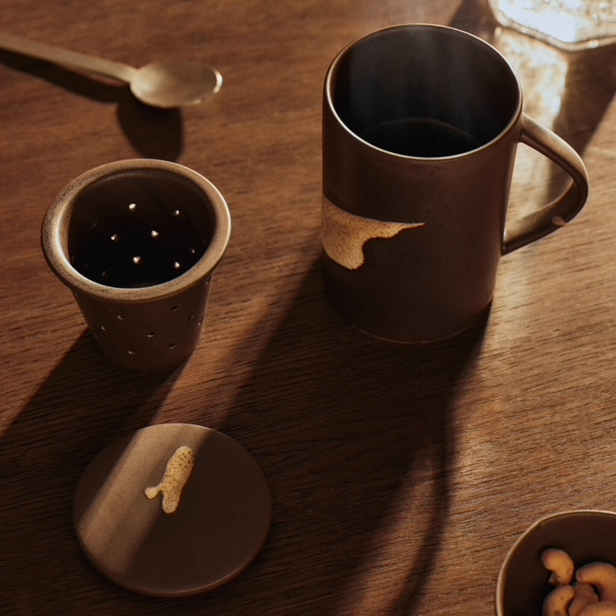 Koyo Tea Mug w/ Infuser Set