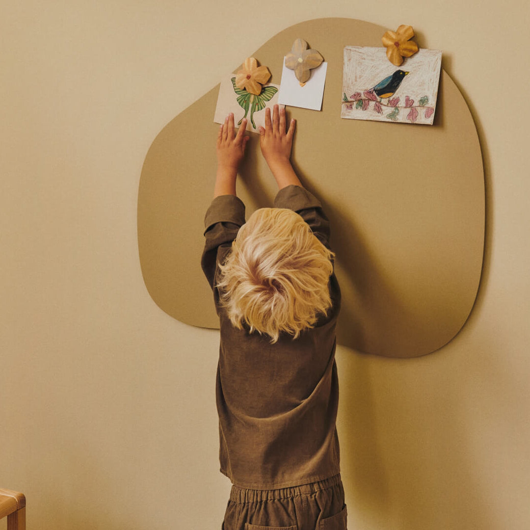 Poesie Hand-Carved Magnets - Set of 3