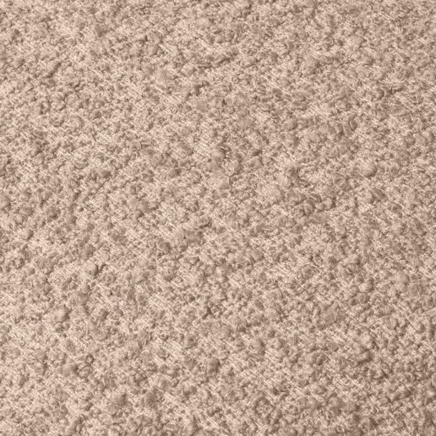 Rico Lounge Chair - Swivel - Raw Bouclé - Natural