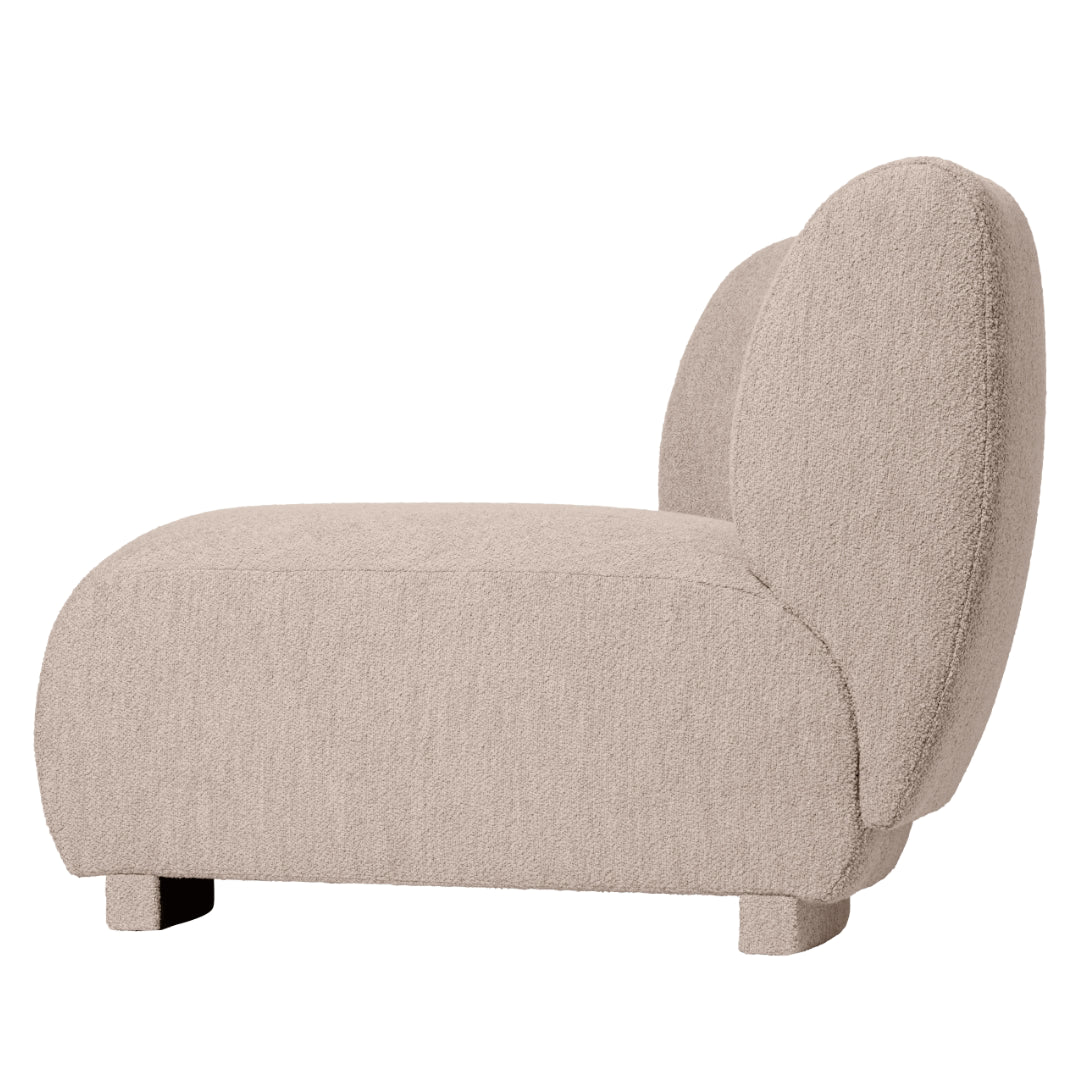 Rico Modular Sofa - Corner - Narrow - Soft Bouclé - Natural
