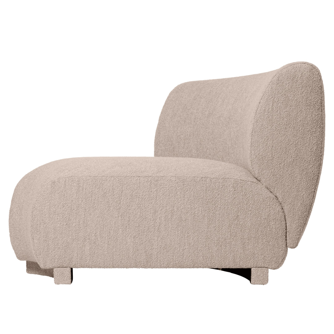 Rico Modular Sofa - Corner - Narrow - Soft Bouclé - Natural