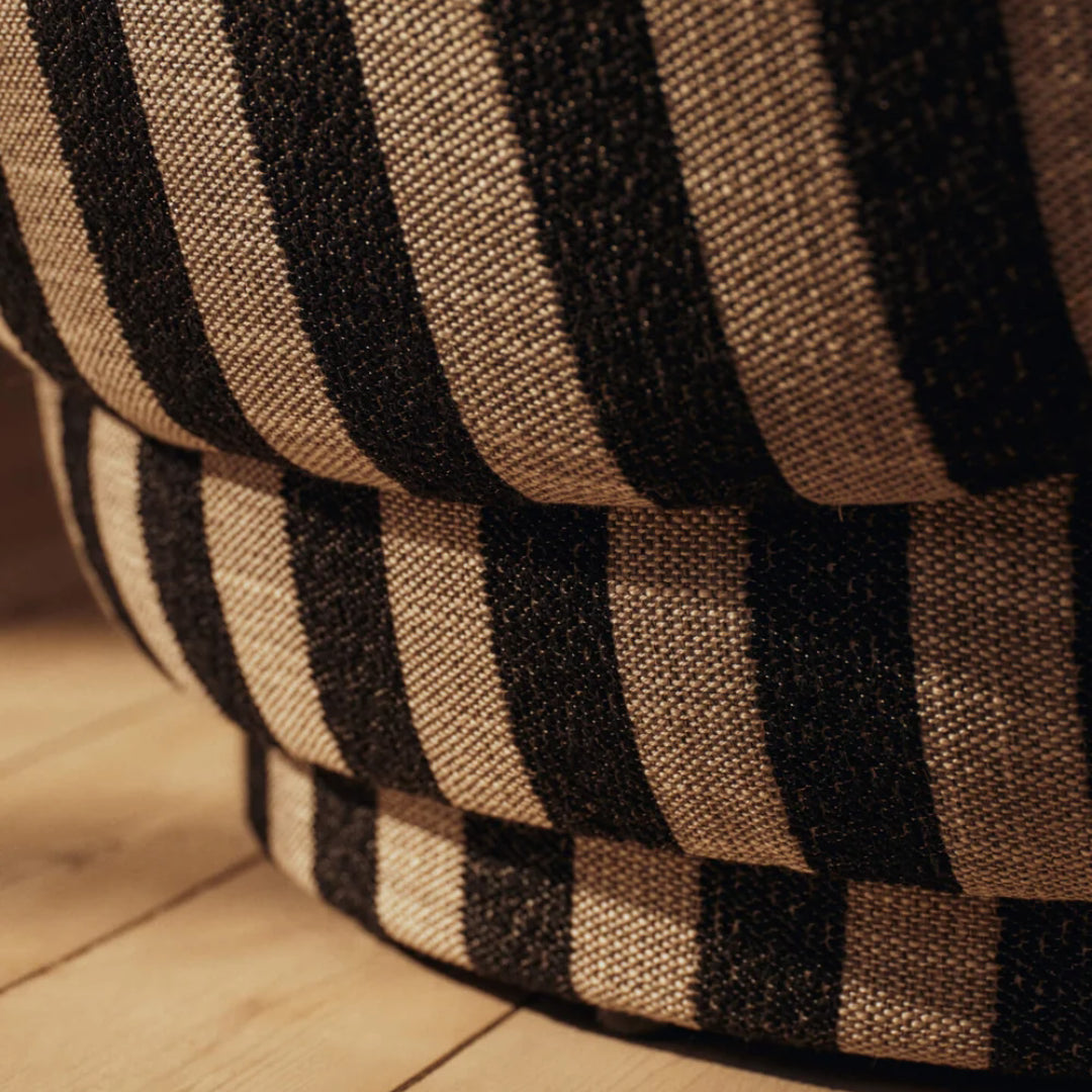 Rico Piccolo Lounge Chair - Louisiana - Sand/Black