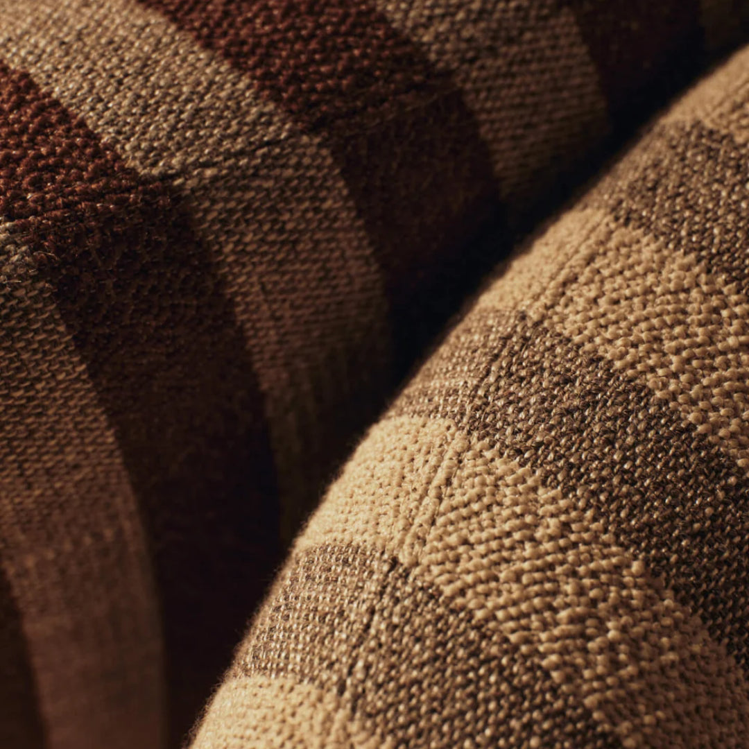 Rico Piccolo Lounge Chair - Louisiana - Sand/Chocolate