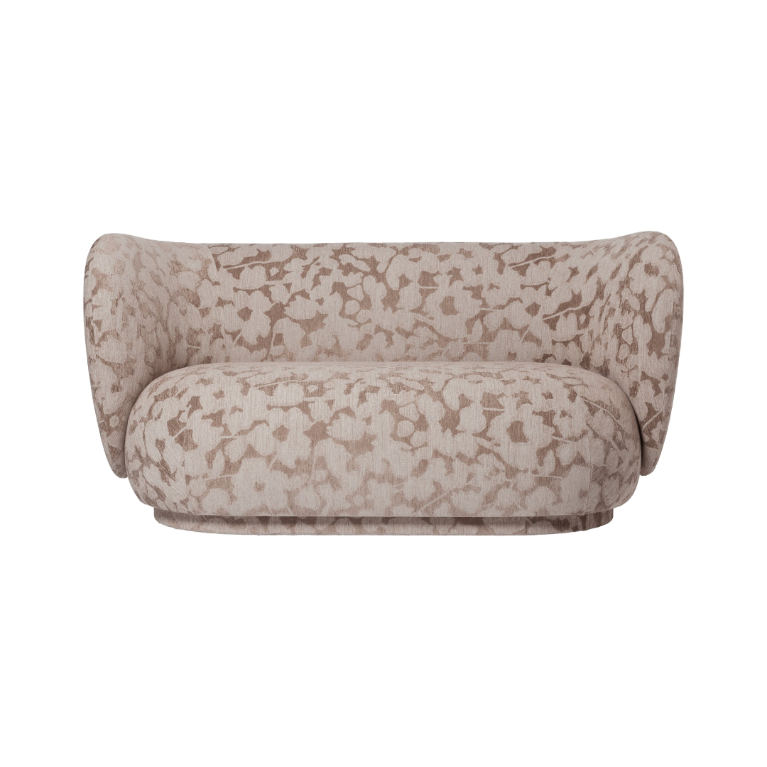 Rico 2-Seater Sofa - Cilla - Taupe