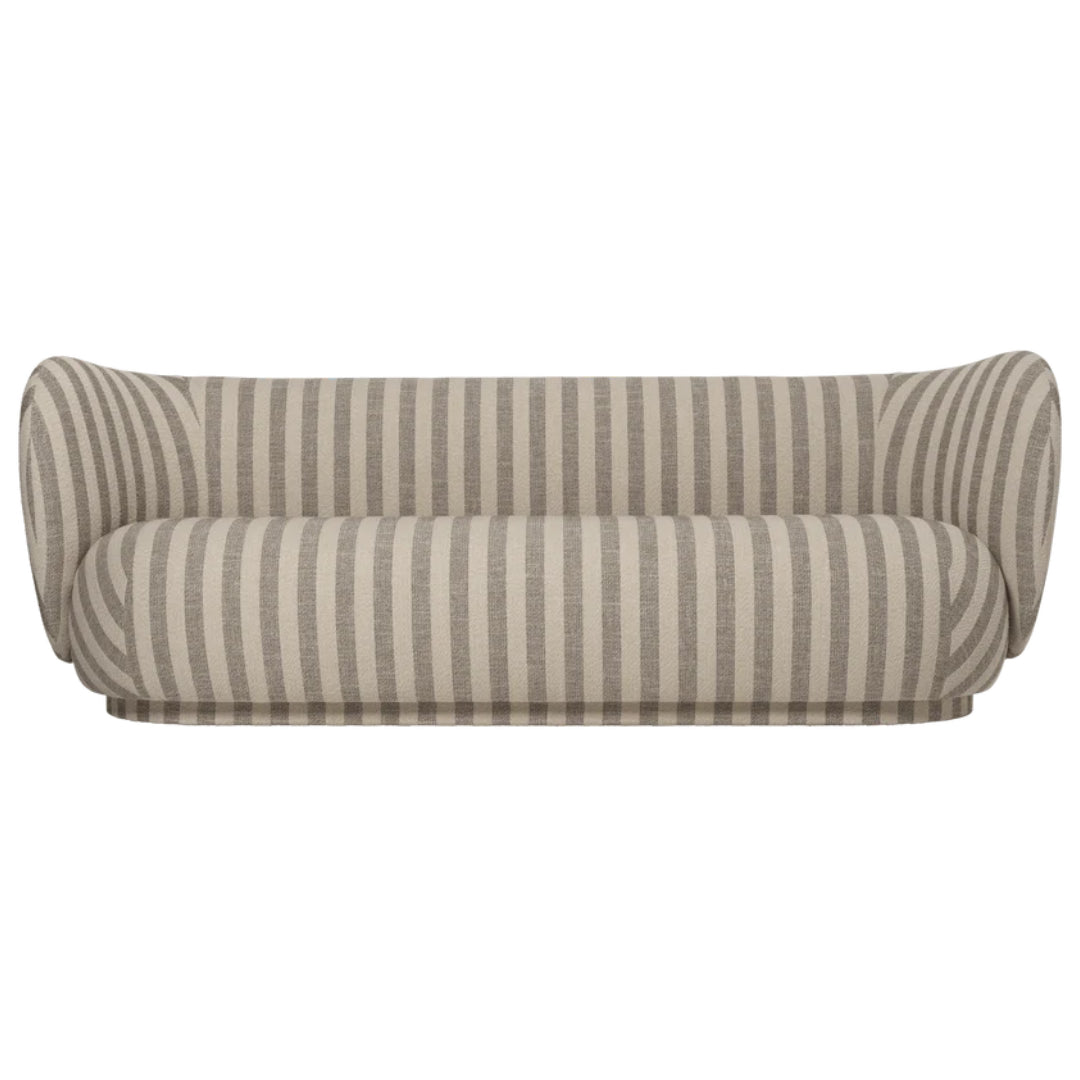 Rico Sofa 3-seater - Louisiana - Sand/Off-White