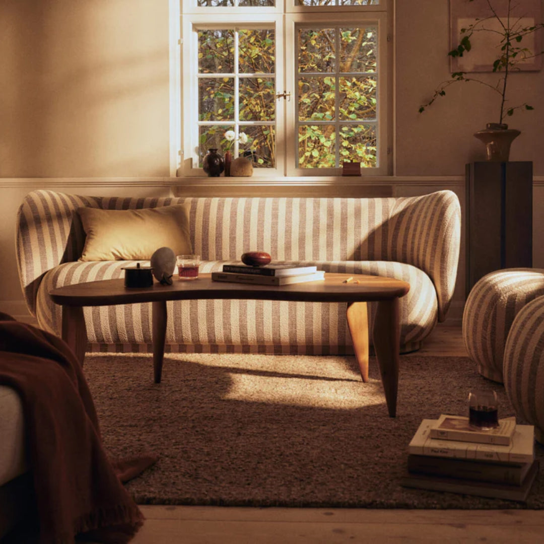 Rico Sofa 3-seater - Louisiana - Sand/Off-White