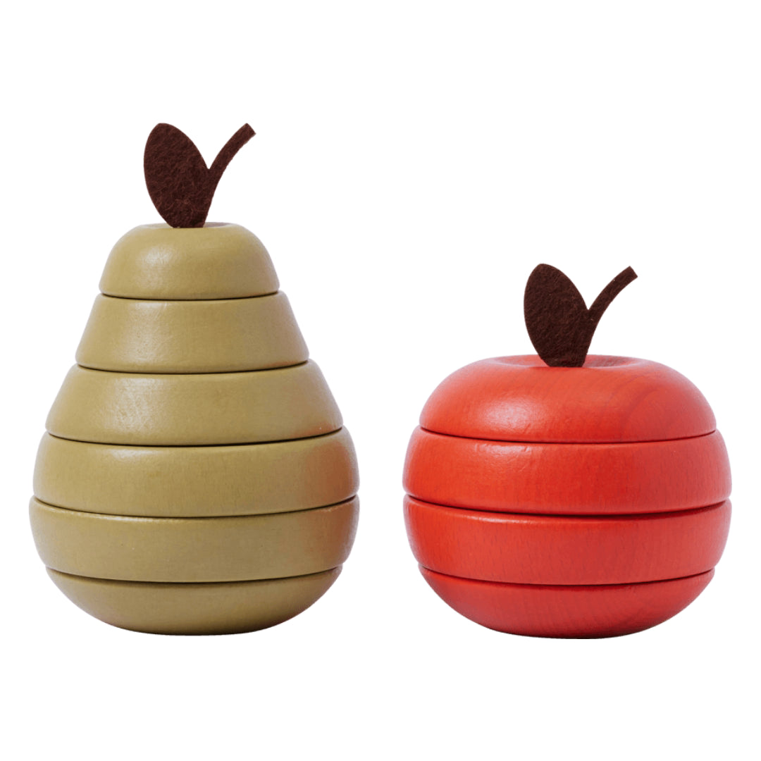 Stacking Apple and Pear - Set of 2