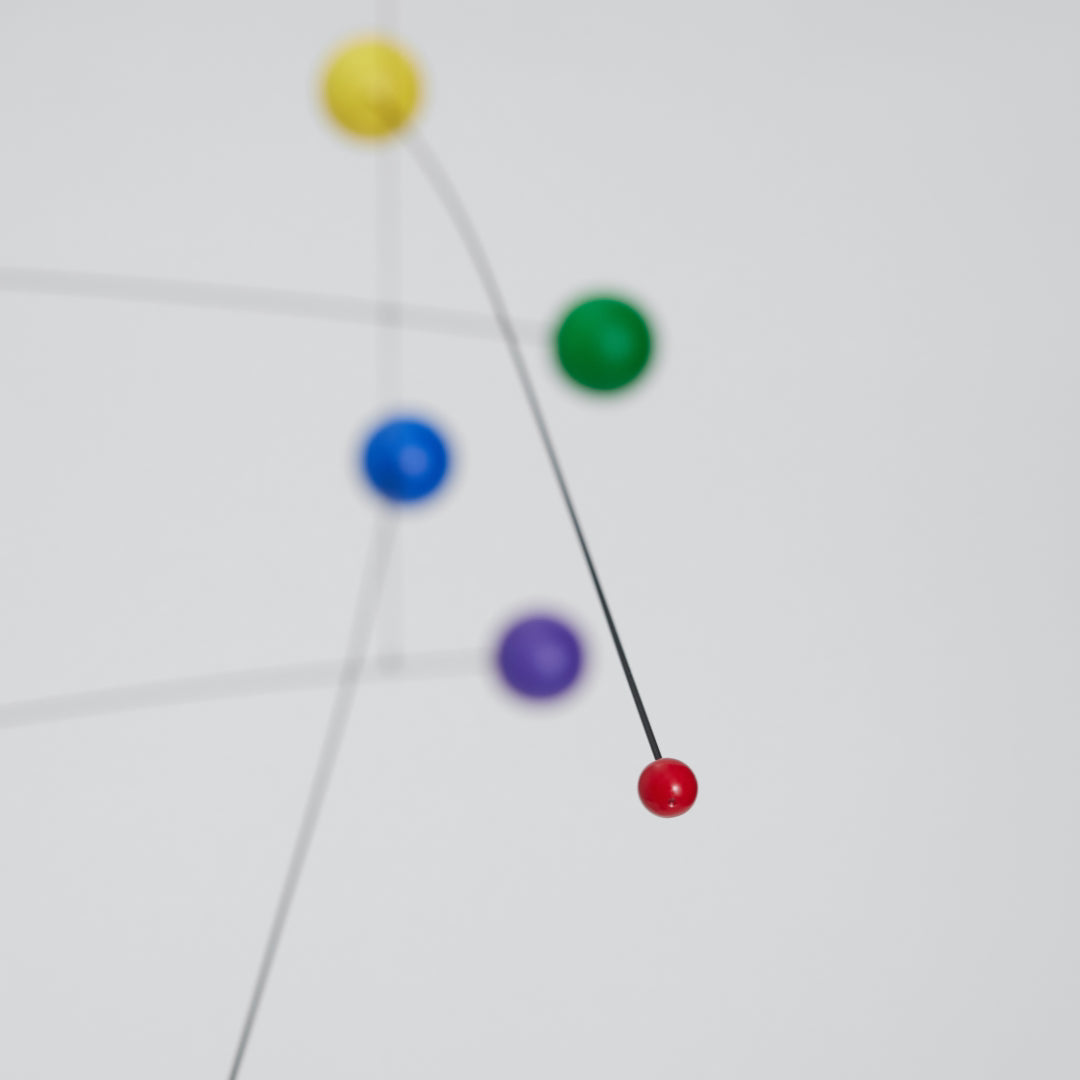 Futura Hanging Mobile - Rainbow