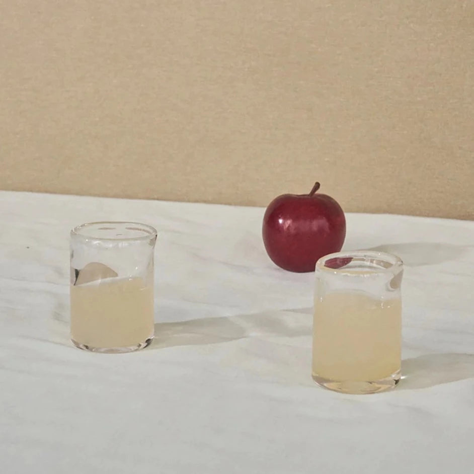 0405 Glass - Small - Clear - Set of 2