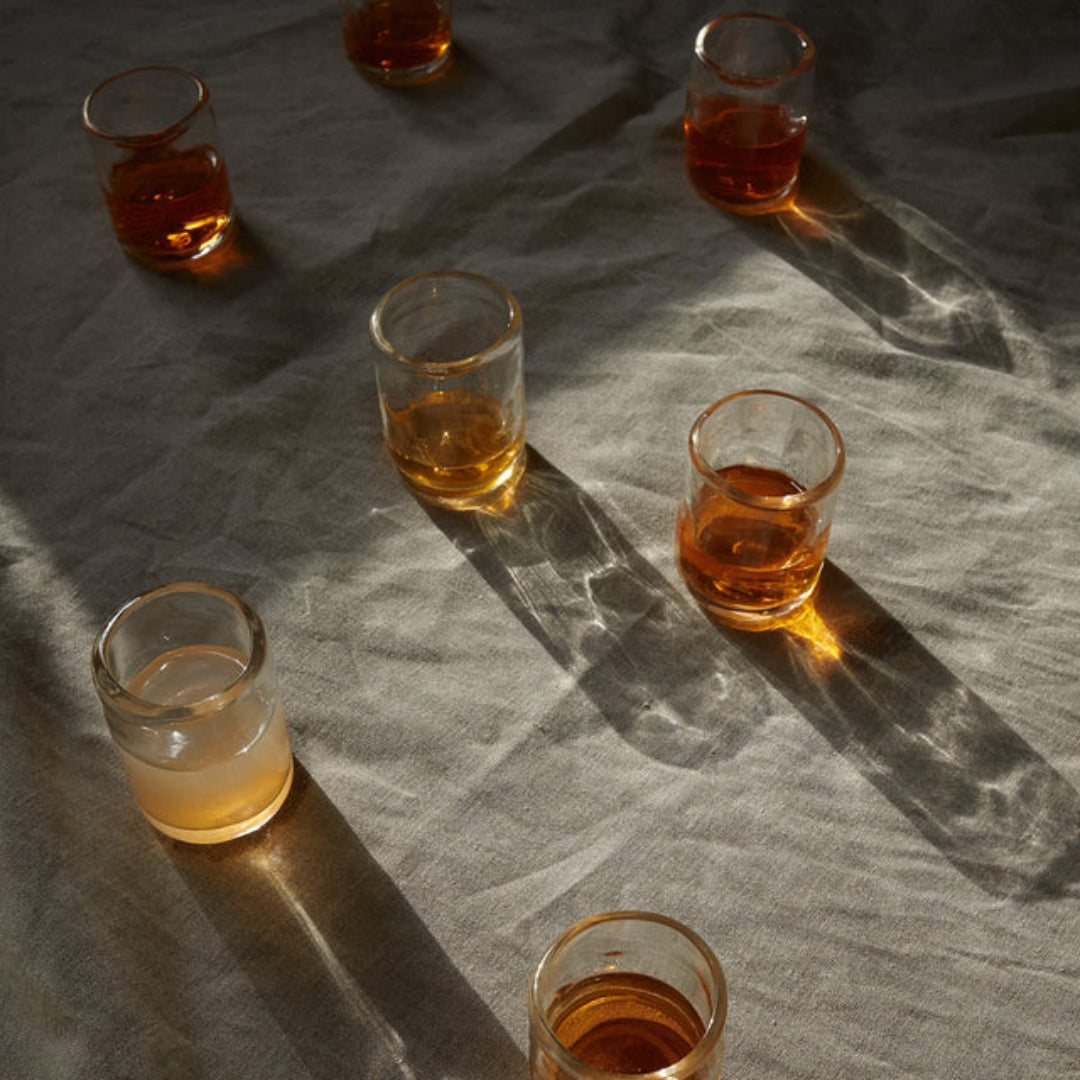 0405 Glass - Small - Clear - Set of 2