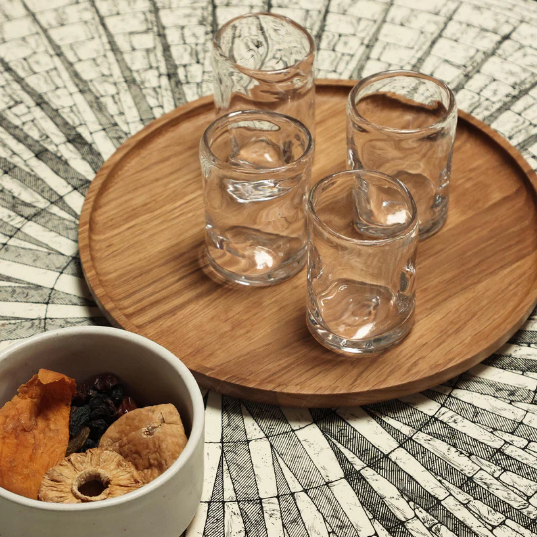 0405 Glass - Small - Clear - Set of 2