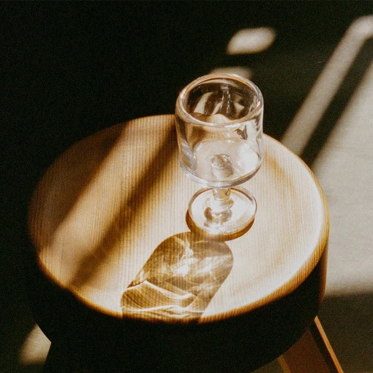 0405 Stem Glass 2 - Clear - Medium - Set of 2