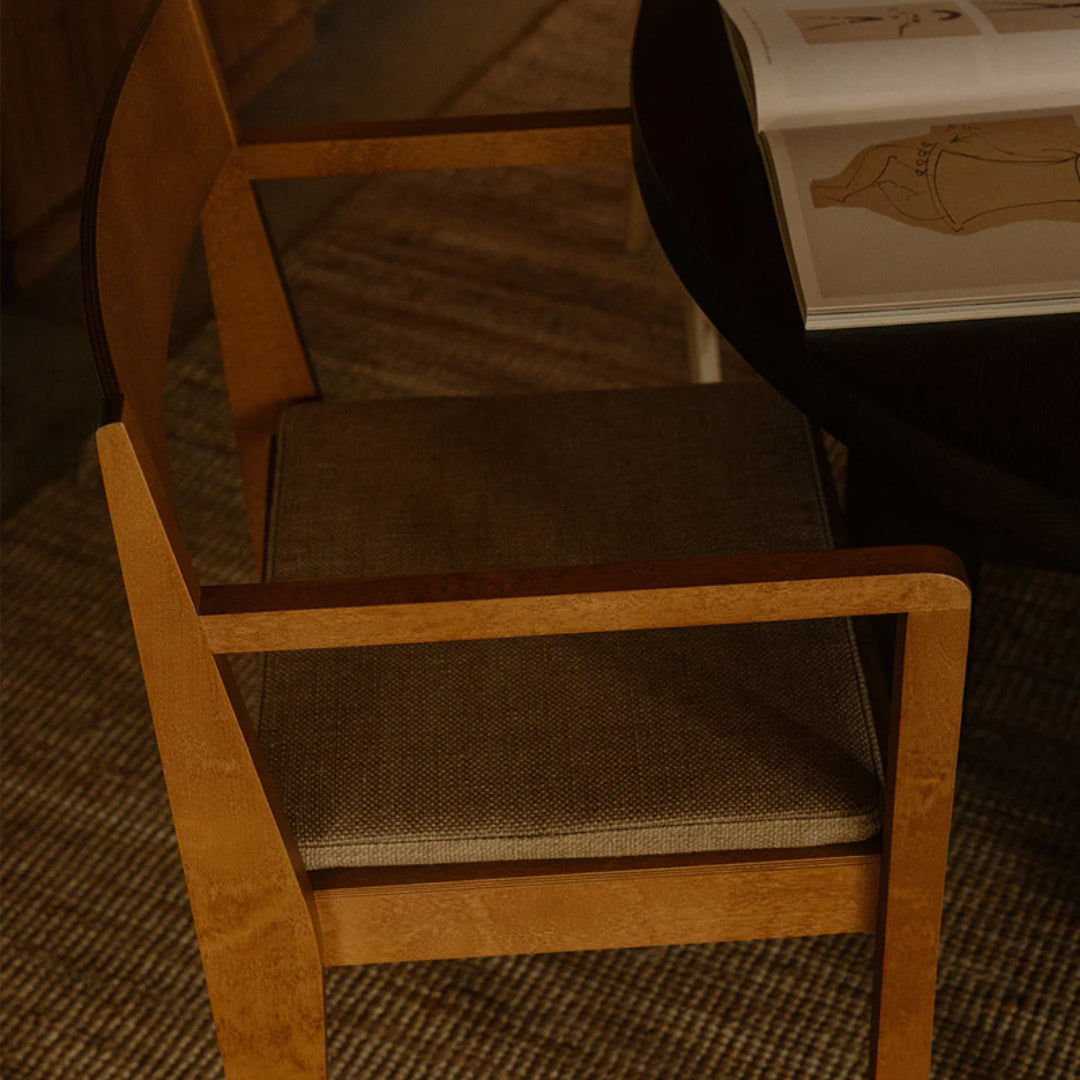 Armrest Chair 01 Cushion │ Camel
