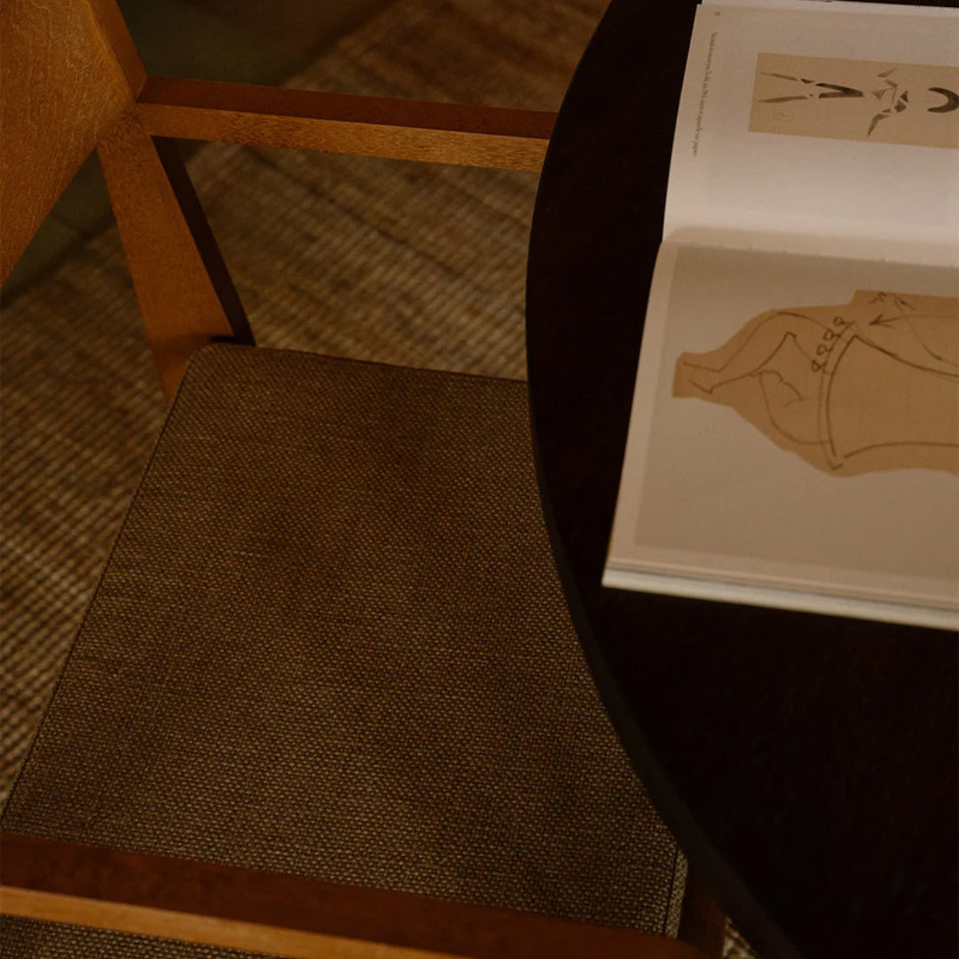 Armrest Chair 01 Cushion │ Camel