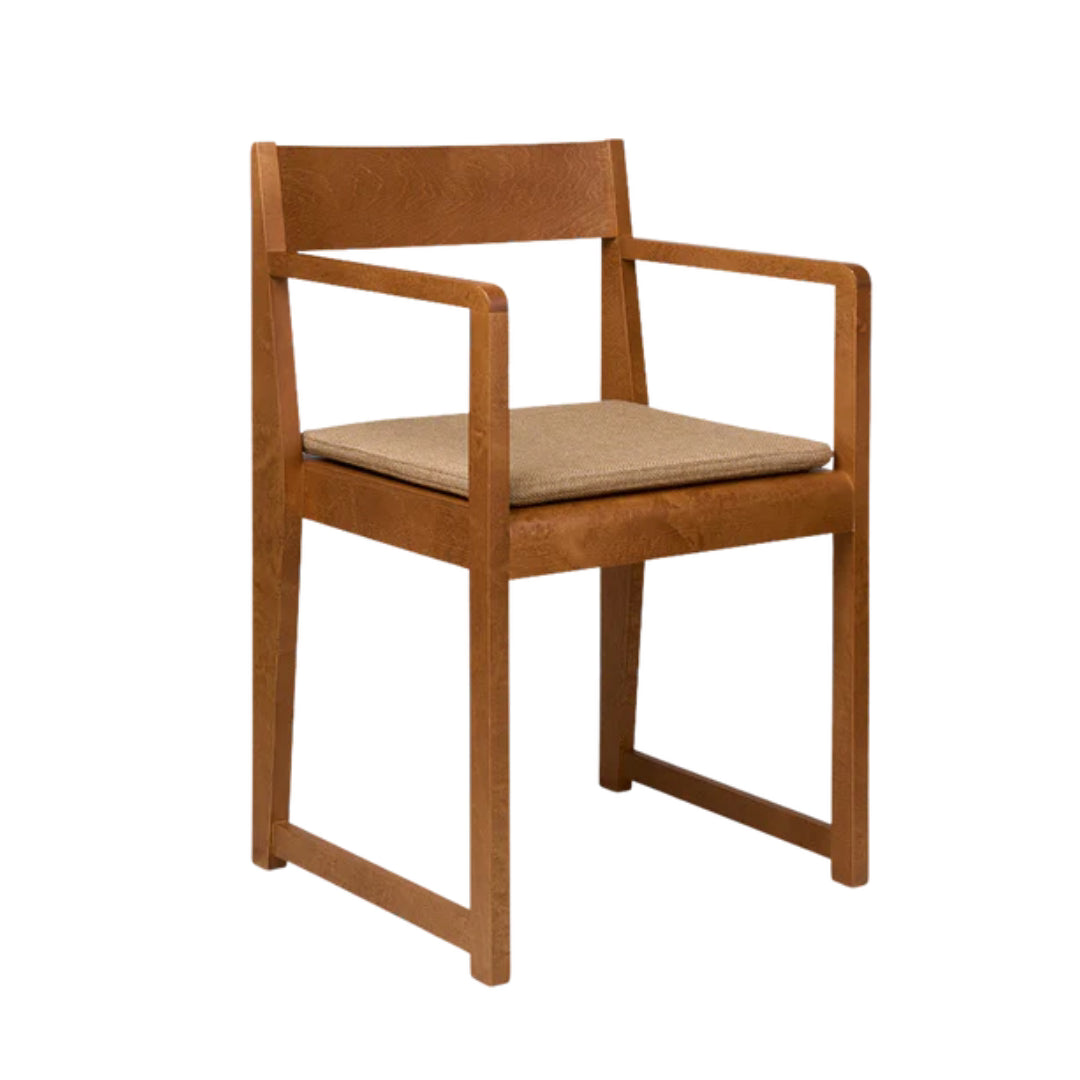 Armrest Chair 01 Cushion │ Camel