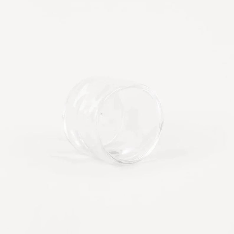 0405 Glass - Wide - Clear - Set of 2