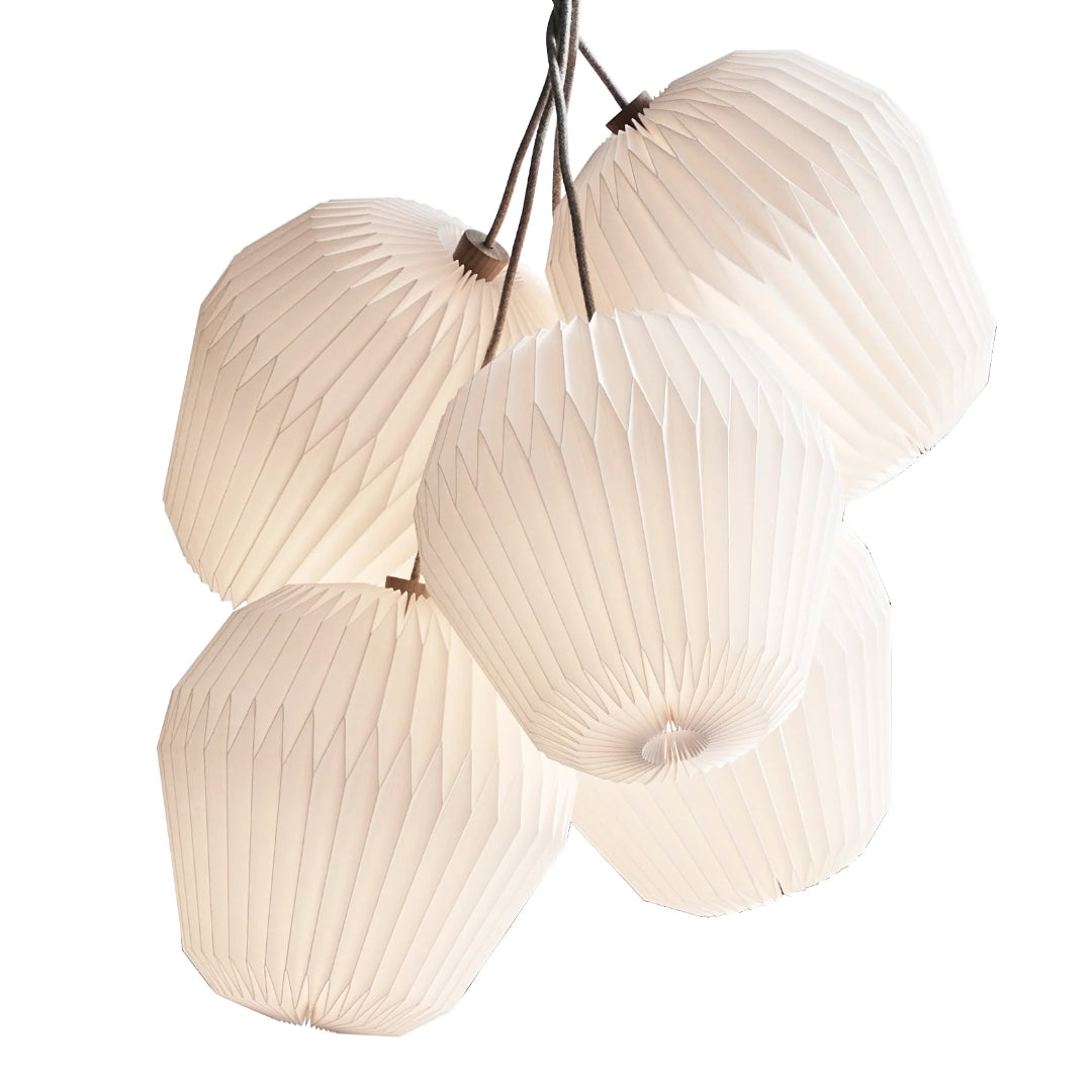 Le Klint Bouquet Chandelier - Large - 5 Shades - Paper - Batten Home