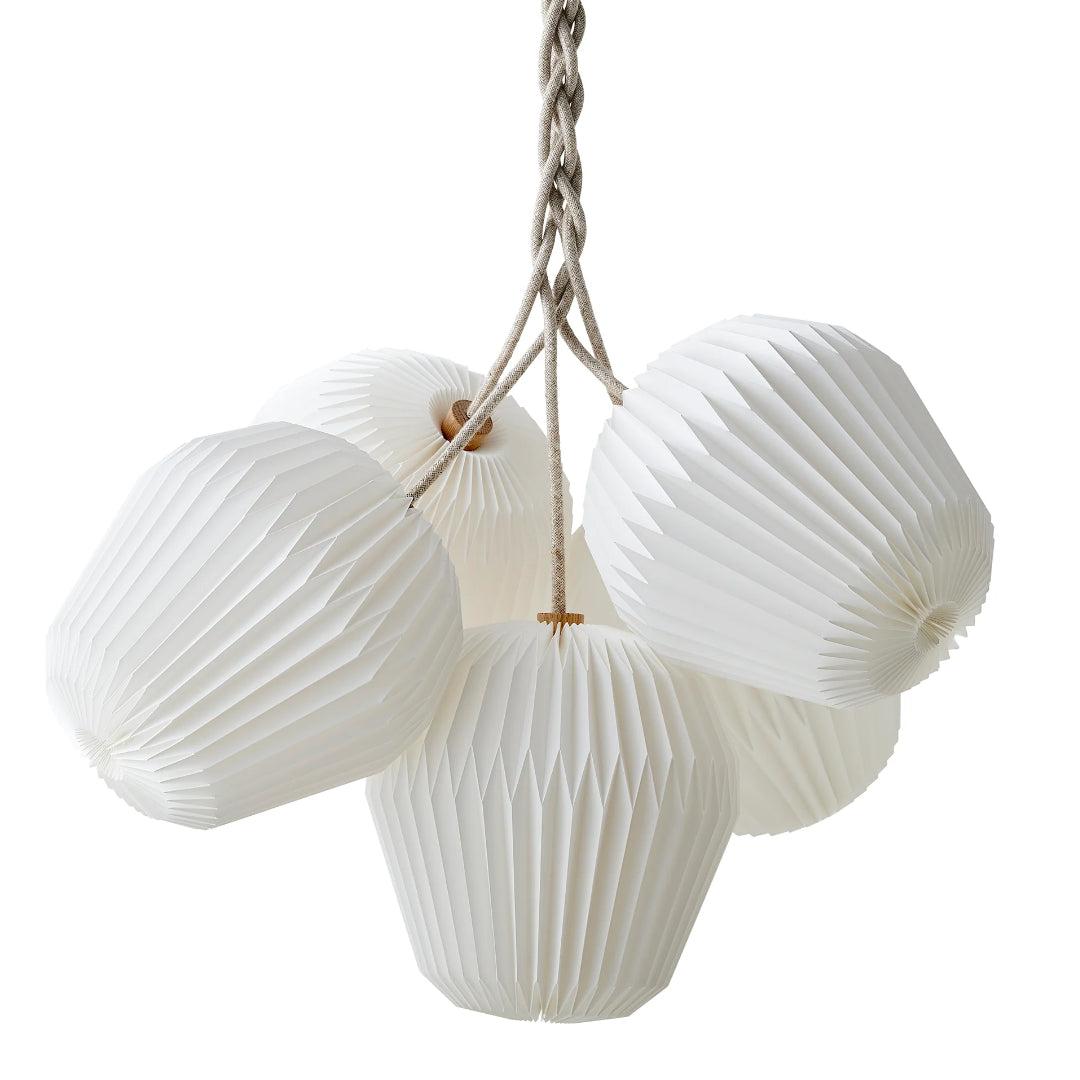 Bouquet Chandelier - Medium - 5 Shades - Paper