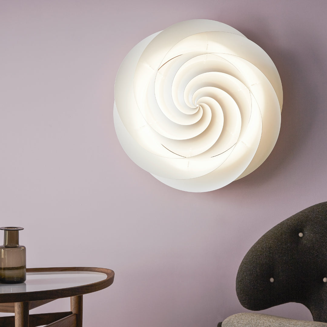 Swirl Wall/Ceiling Lamp