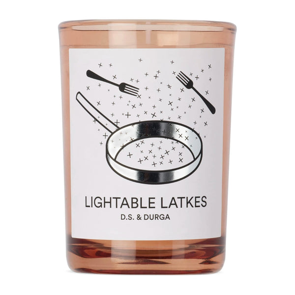 Lightable Latkes Candle