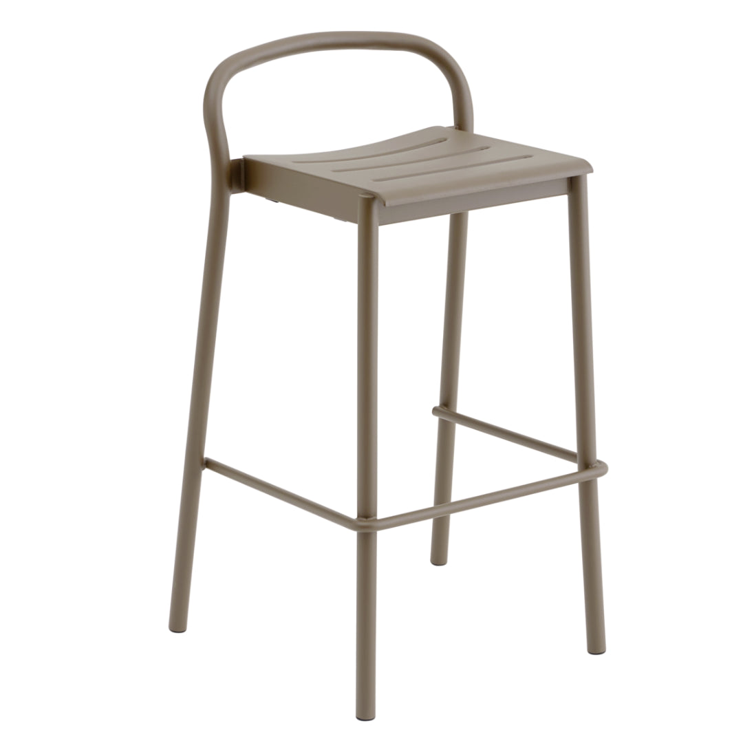 Linear Steel Bar Stool