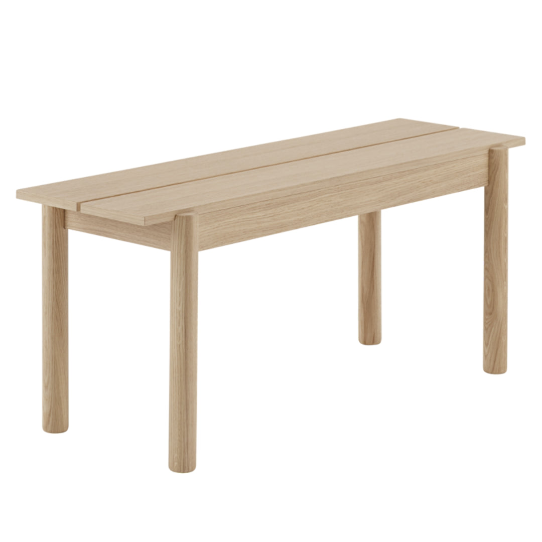 Linear Wood Bench 110 x 34