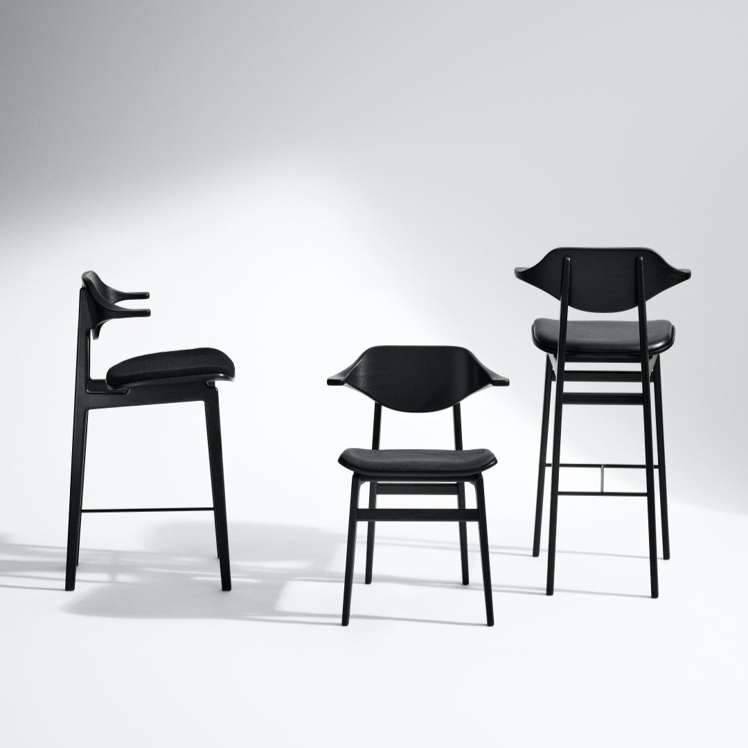 Bufala Bar Chair - Upholstered - Batten Home