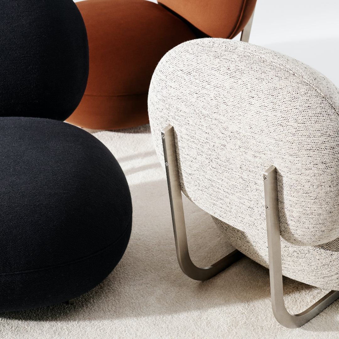 Cooper Lounge Chair - Steel