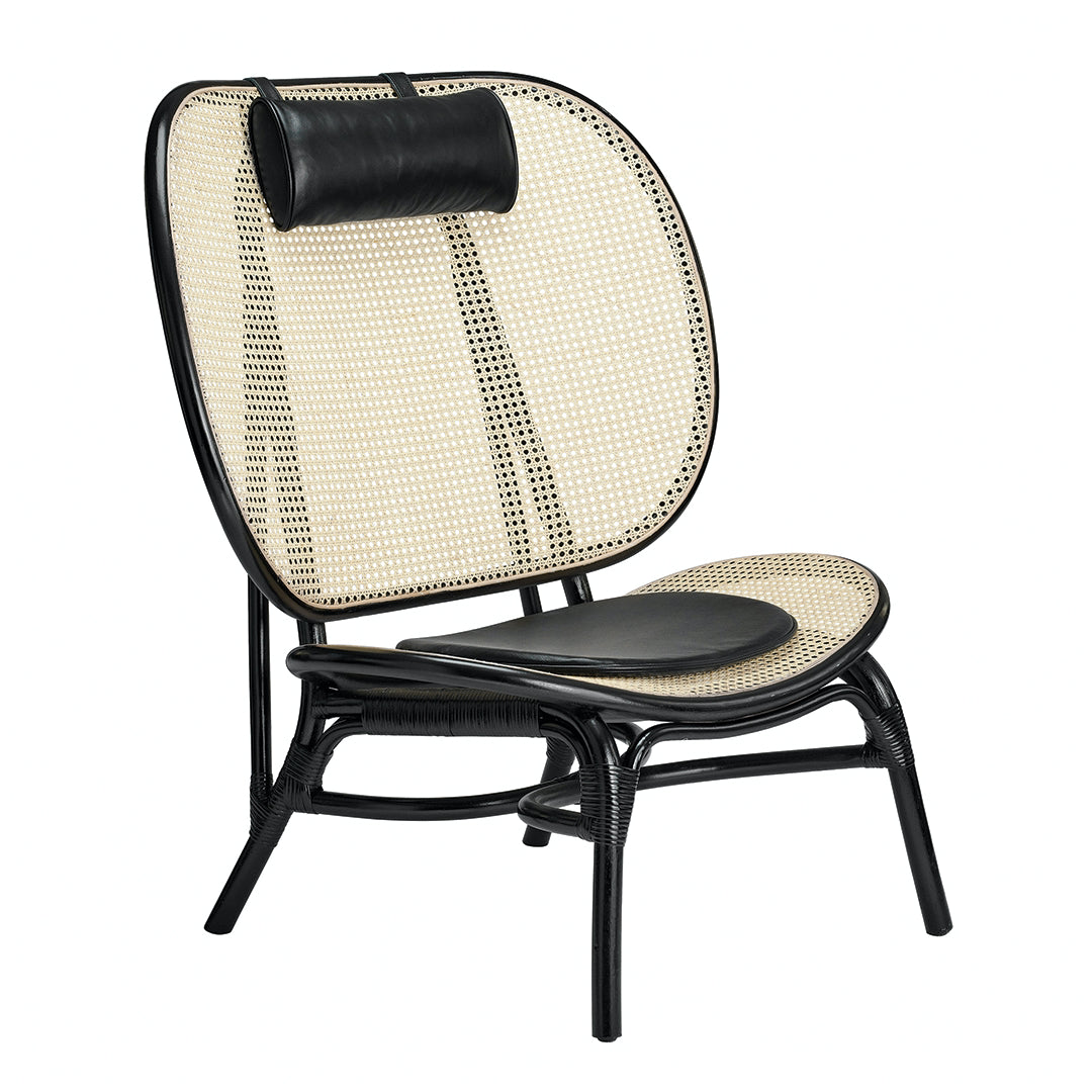 NORR11 Nomad Lounge Chair in Black