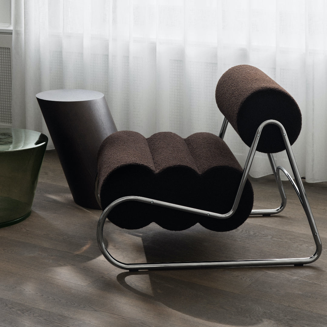 Tilt Side Table - Wood