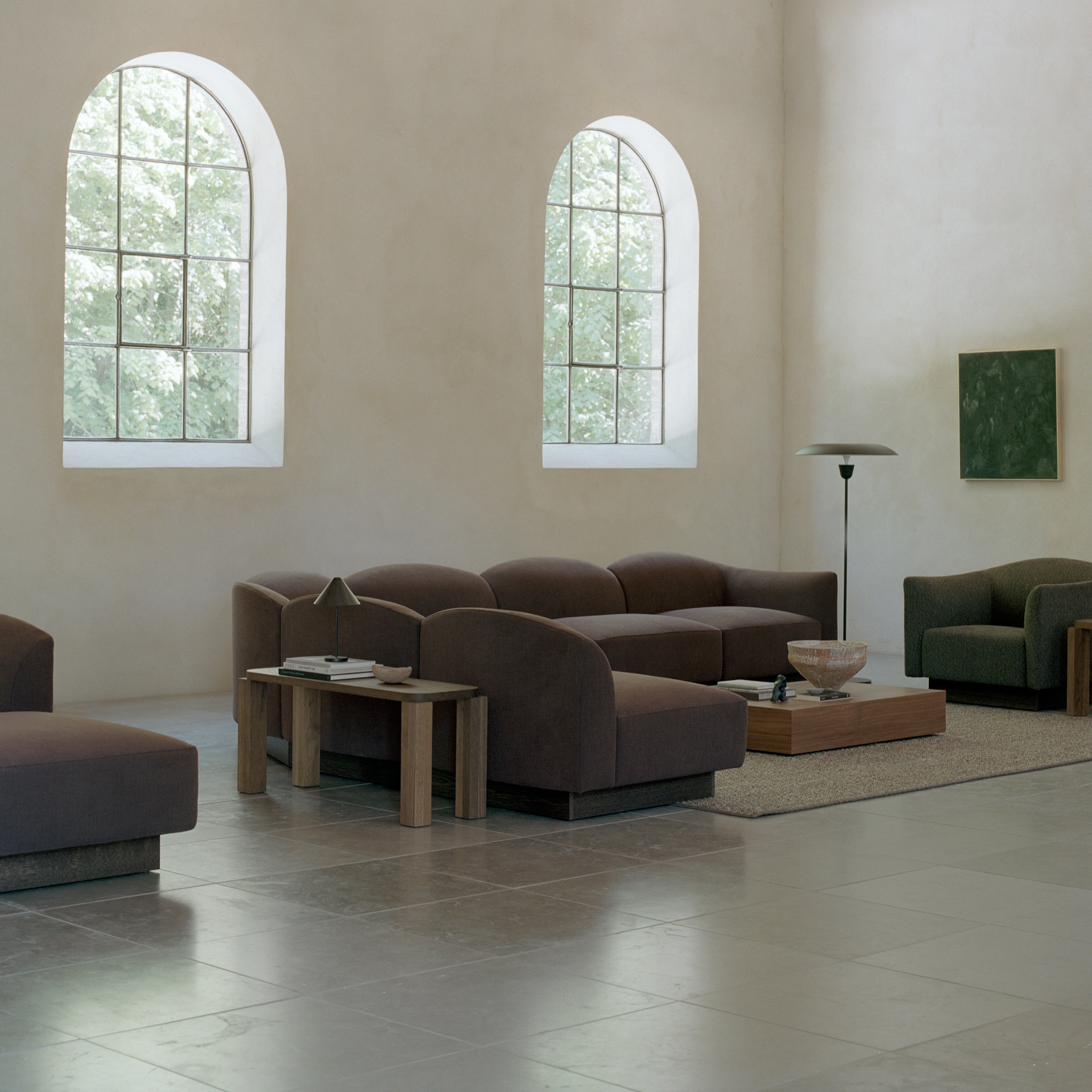 Shore Modular Sofa - Armrest Left, Plinth, Module 30