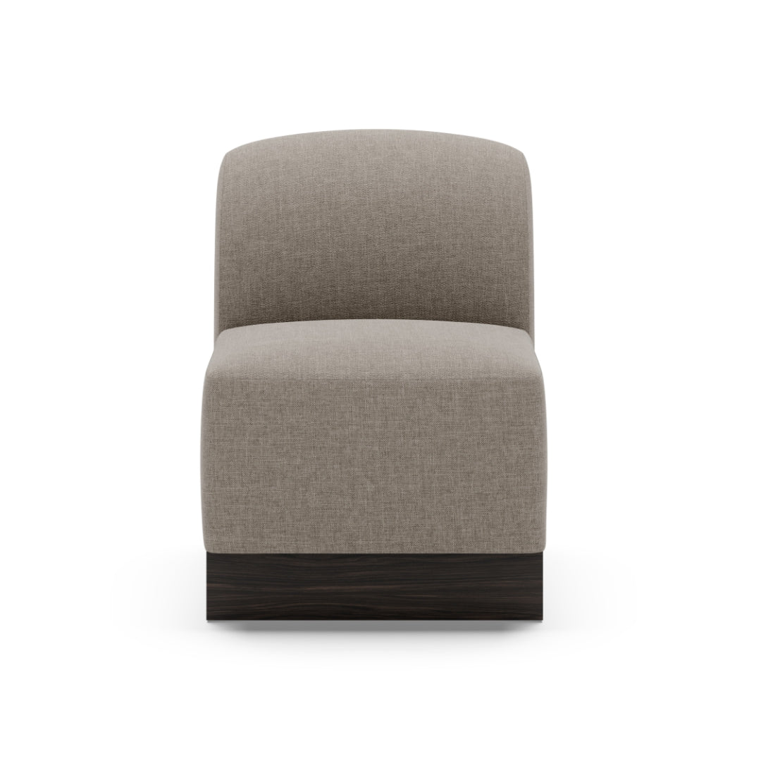 New Works Shore Modular Dining Sofa - Curved Center, Plinth, Module 40 ...