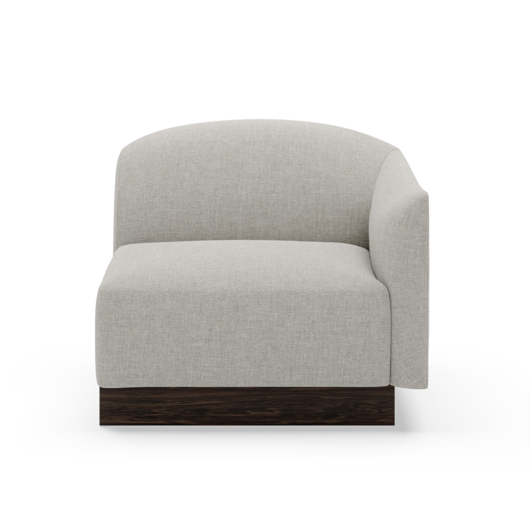 Shore Modular Sofa - Armrest Right, Plinth, Module 40