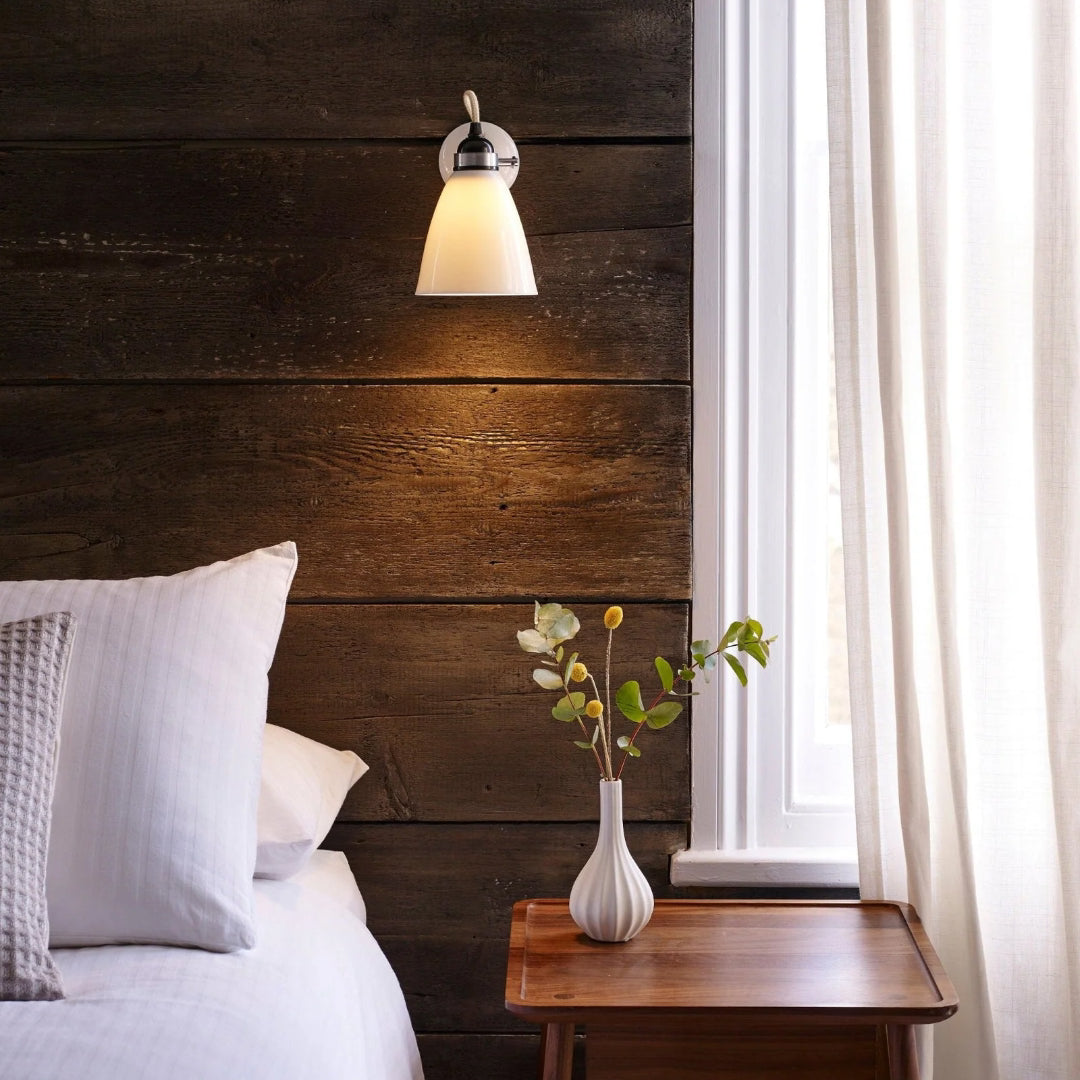 Hector Medium Dome Wall Light - Switch