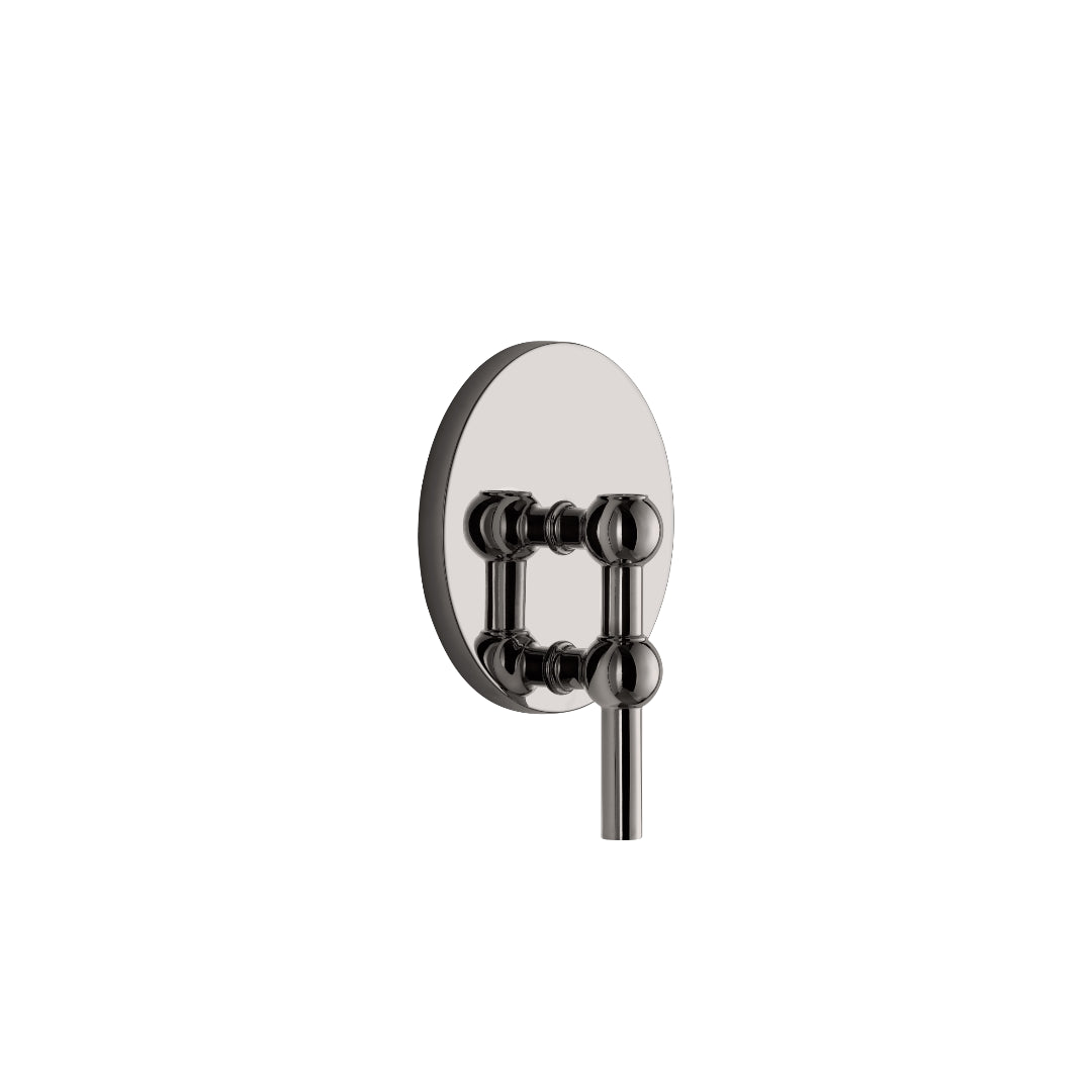 STOFF Nagel Wall Hanger, Black Chrome