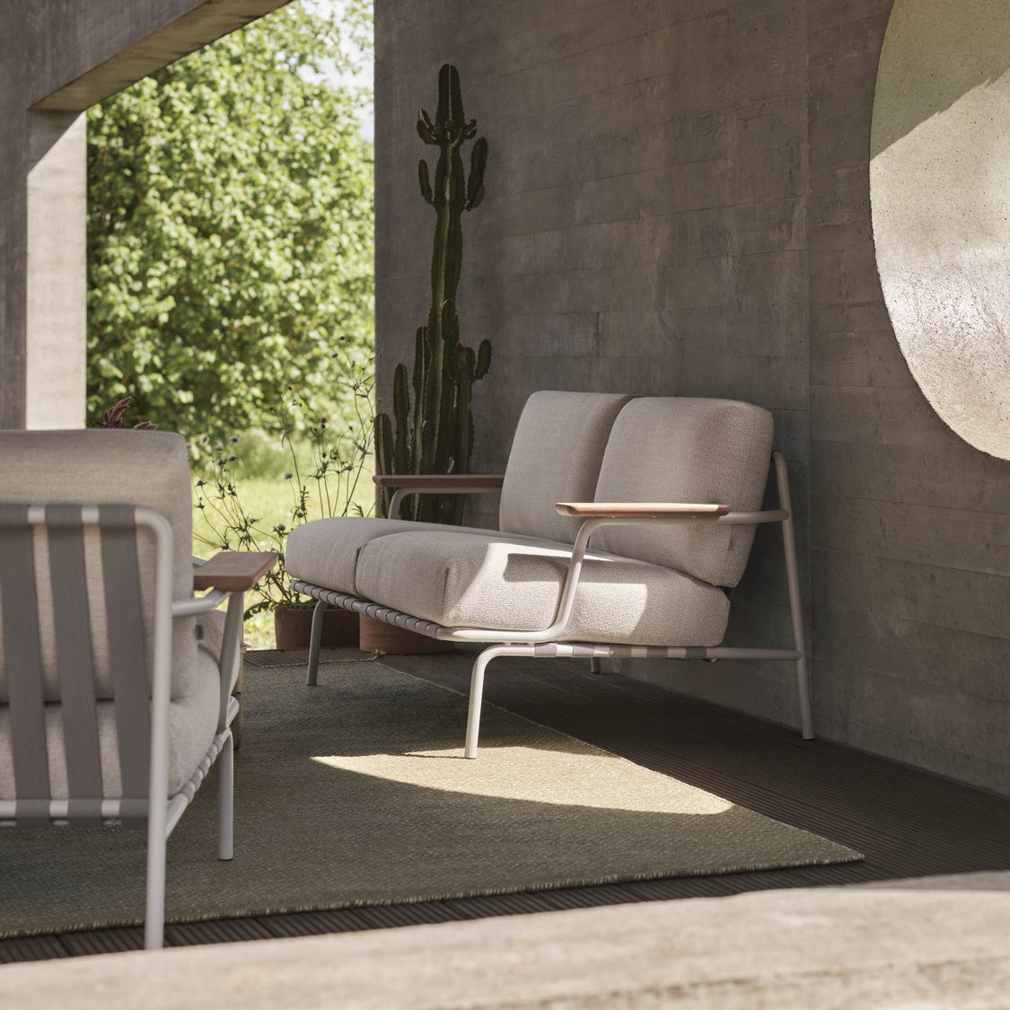 Settle 2-Seater Sofa w/ Armrest