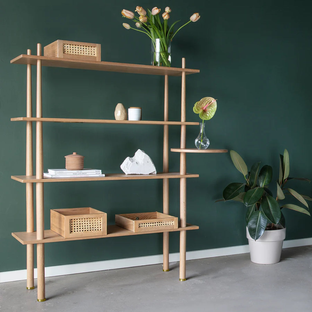Stories Shelving - Round Corner Table