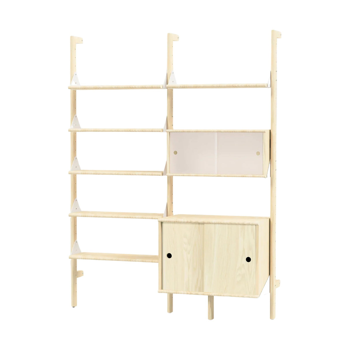 Branch-2 Multi-Storage Unit with Shelves