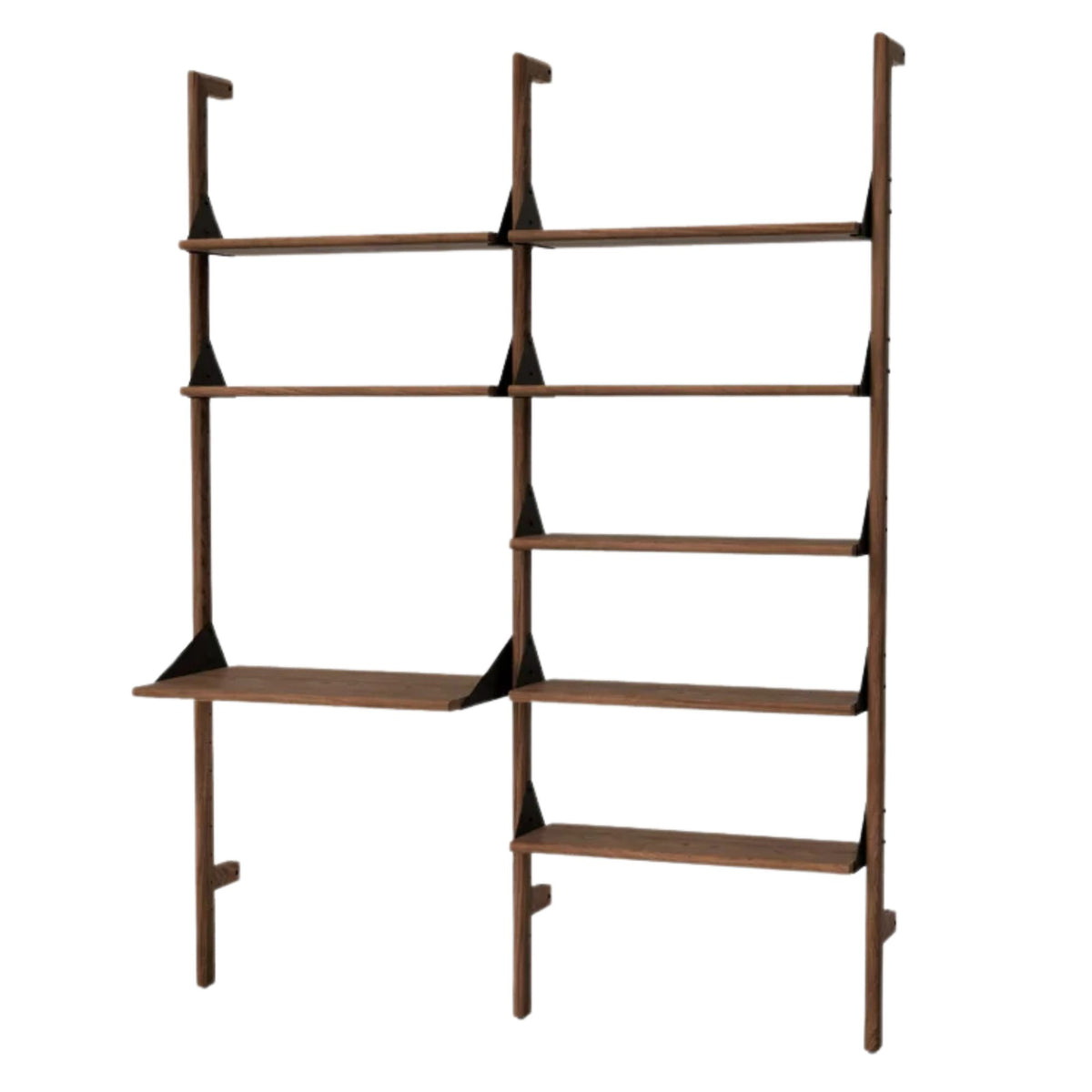 Branch-2 Shelving Unit with Desk