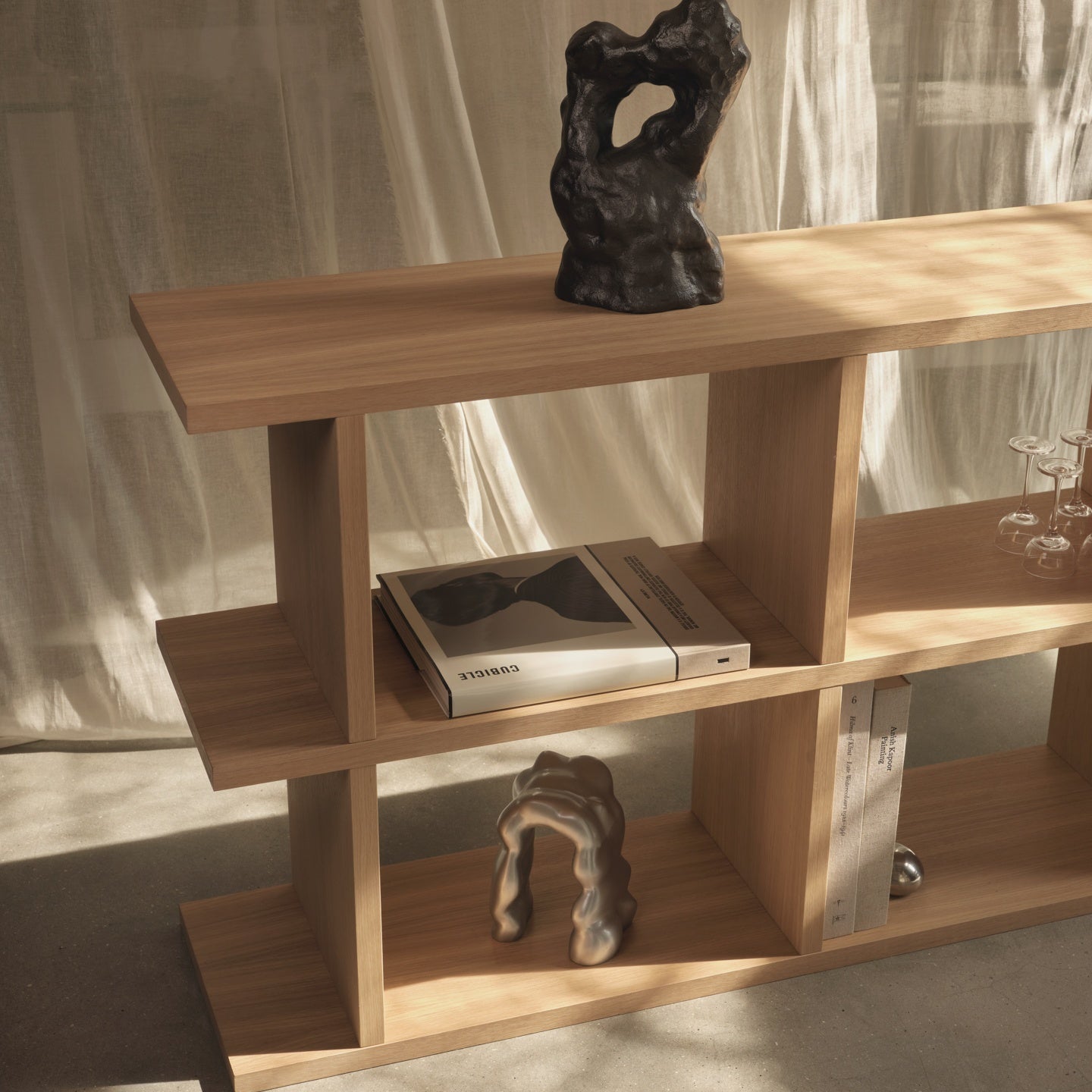 Ferm Living Kona Bookcase 3x2 - Batten Home
