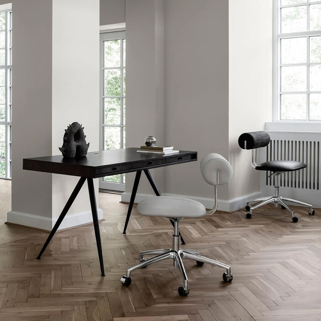 Hippo Work Chair - 5 Star w/ Castors - Batten Home