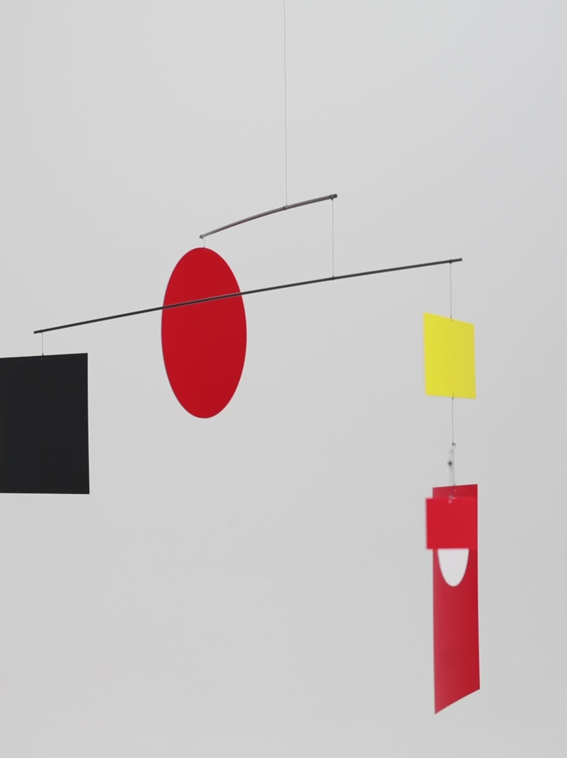 Flensted Mobiles Circle Square Guggenheim Mobile Details Video