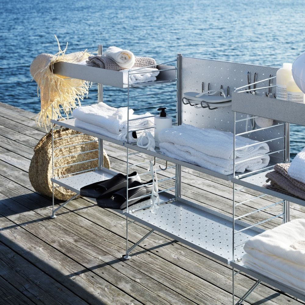 string outdoor galvanized dock