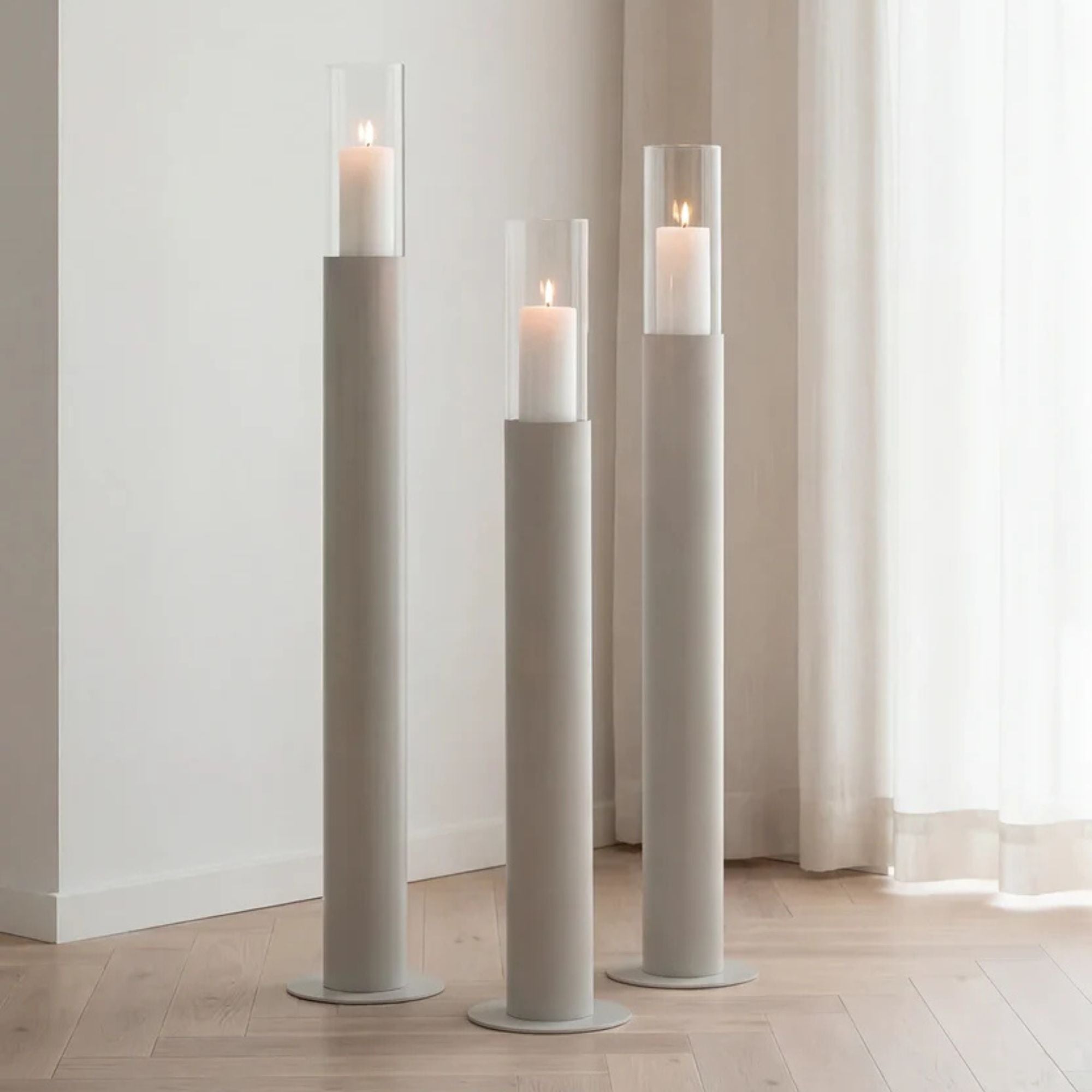 Thomas Floor Candleholder