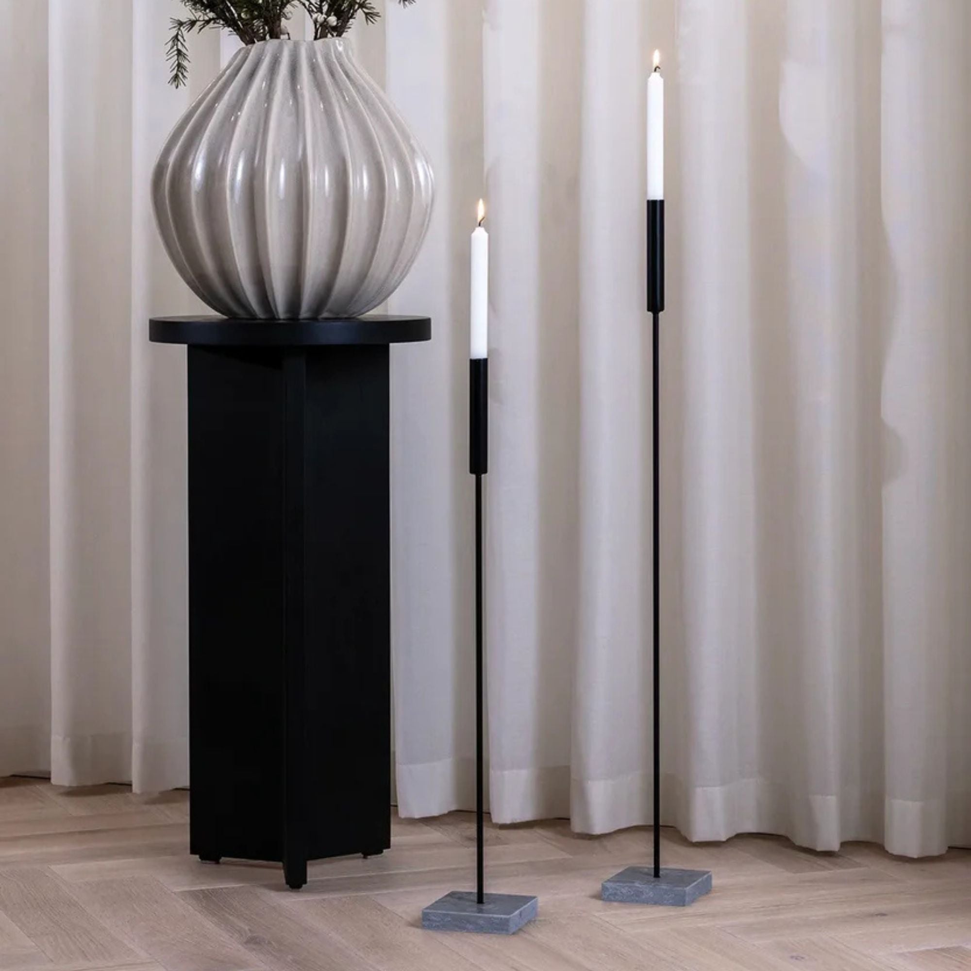 Vera Floor Candleholder
