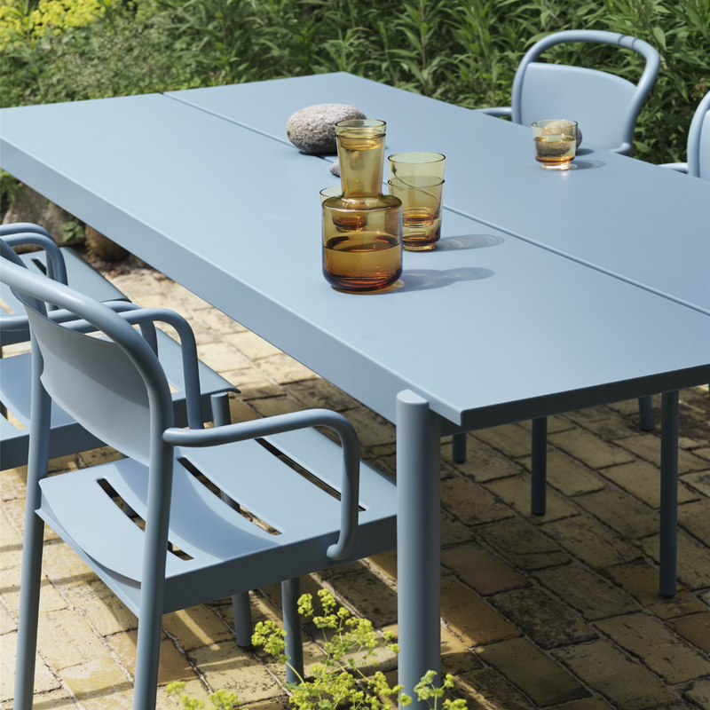 Linear Steel Table 220 x 90