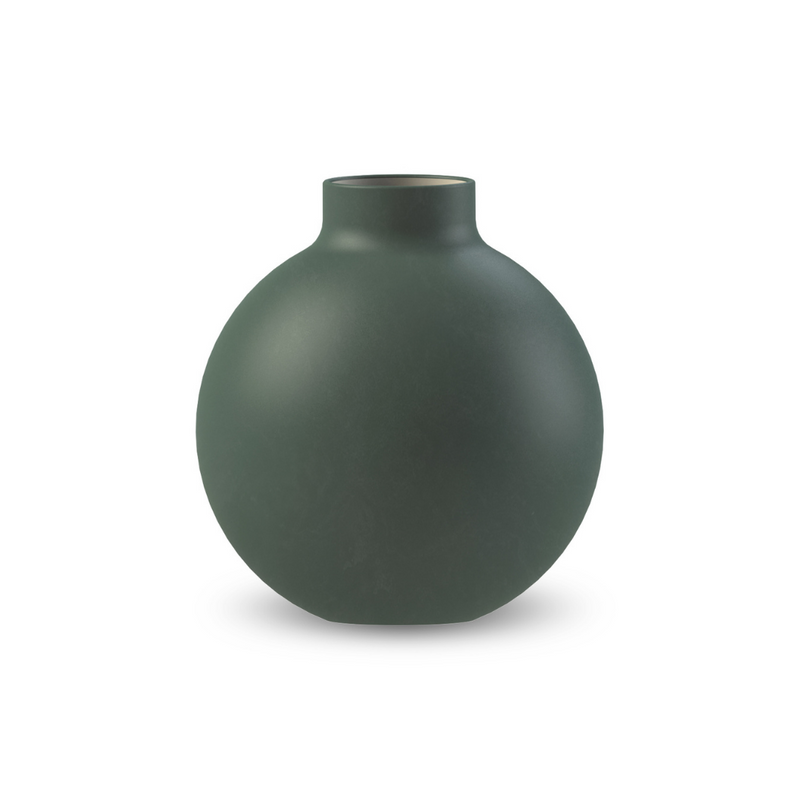 Collar Vase Vase Dark Green 12cm