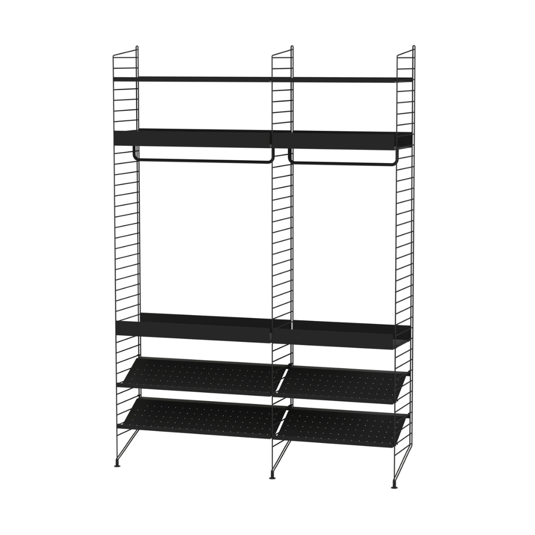 String Bed Frame String Furniture - String Bedroom Configuration C - Batten Home