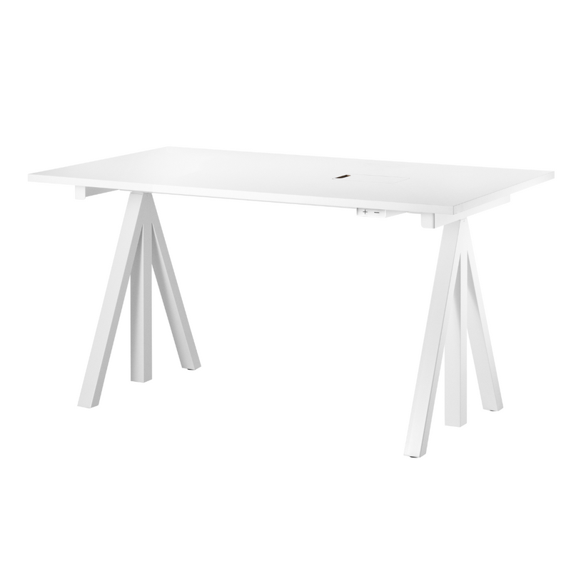 String Furniture - Works Height-Adjustable Work Desk - 55.1